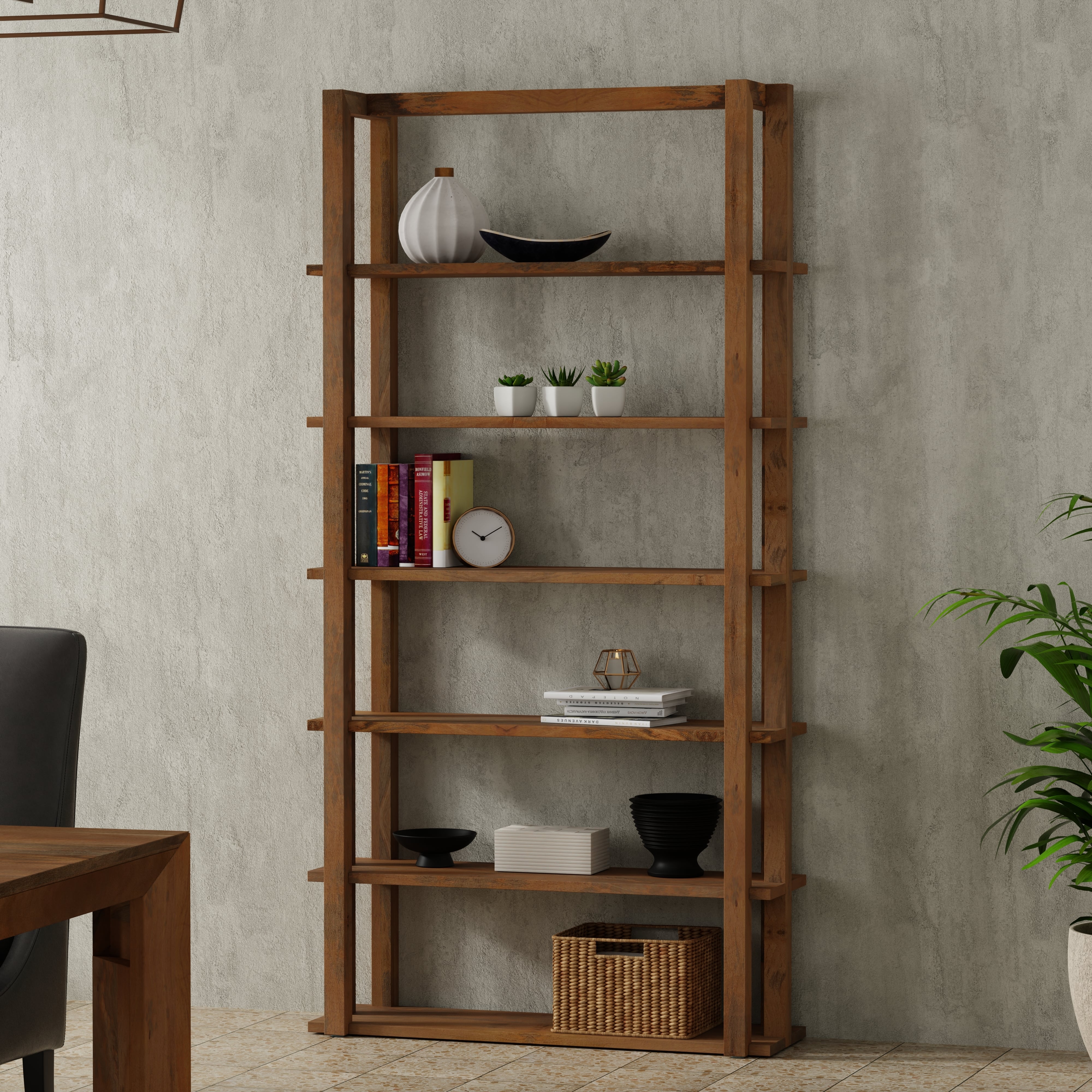 6-Shelf Bookcase