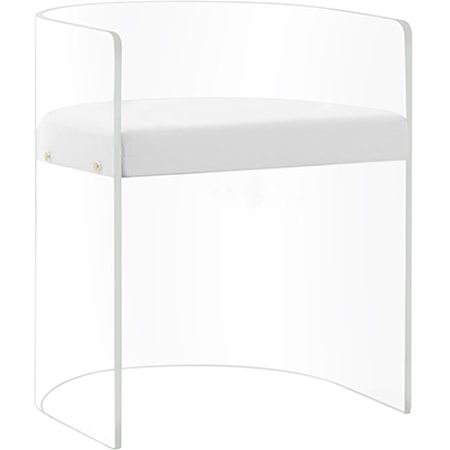 Contemporary Acrylic Dining Chair