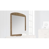 Mid-Century Modern Square Dresser Mirror