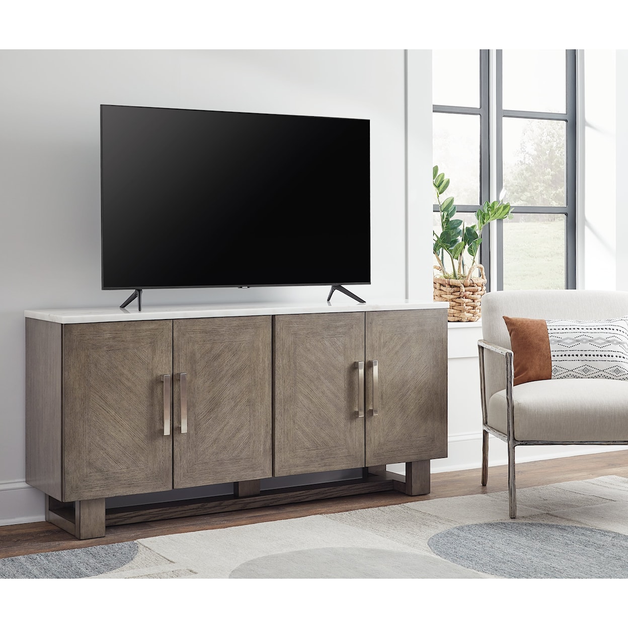 Ashley Furniture Signature Design Loyaska 68" TV Stand