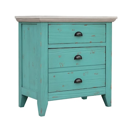 3-Drawer Nightstand