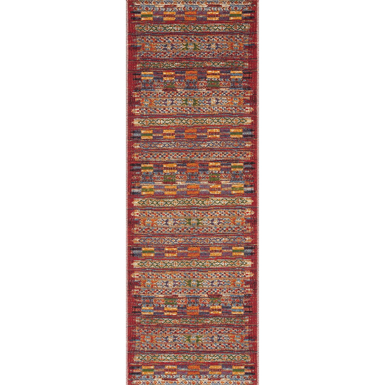 Loloi Rugs Mika 3'11" x 5'11" Red / Multi Rug