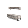 Signature Design Neilsville Bench with Coat Rack