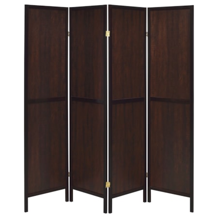 Deepika 4-Panel Room Divider Folding Screen