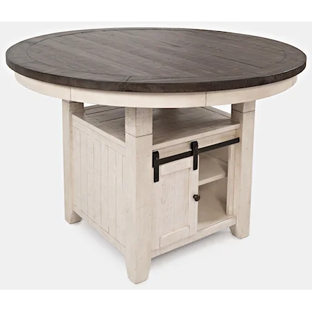 High/Low Round Dining Table