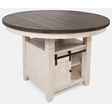 High/Low Round Dining Table