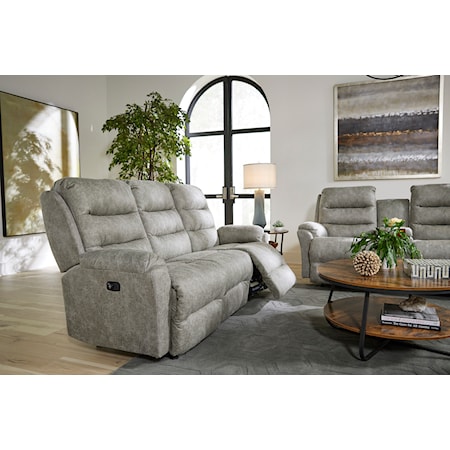 Power Wall Saver Reclining Sofa w/ HR