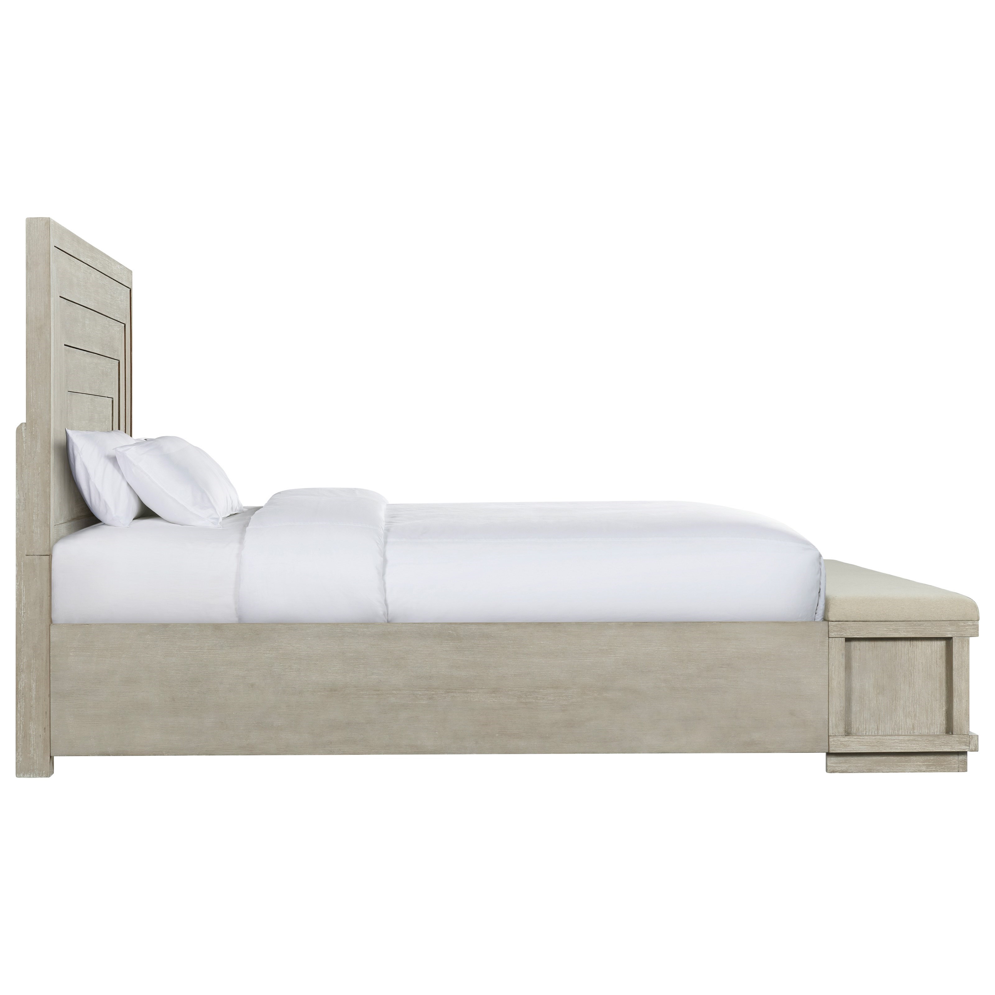 Queen Panel Storage Bed