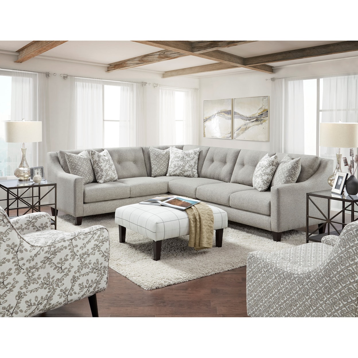 VFM Signature 3280B EVENINGS STONE (REVOLUTION) 2-Piece Sectional