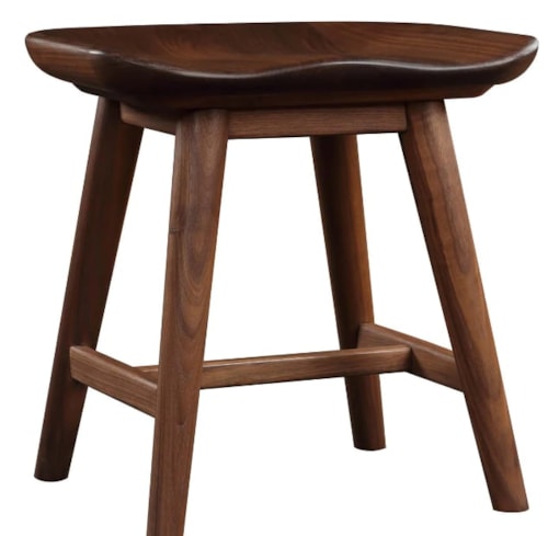 Mid-Century Modern Low Stool