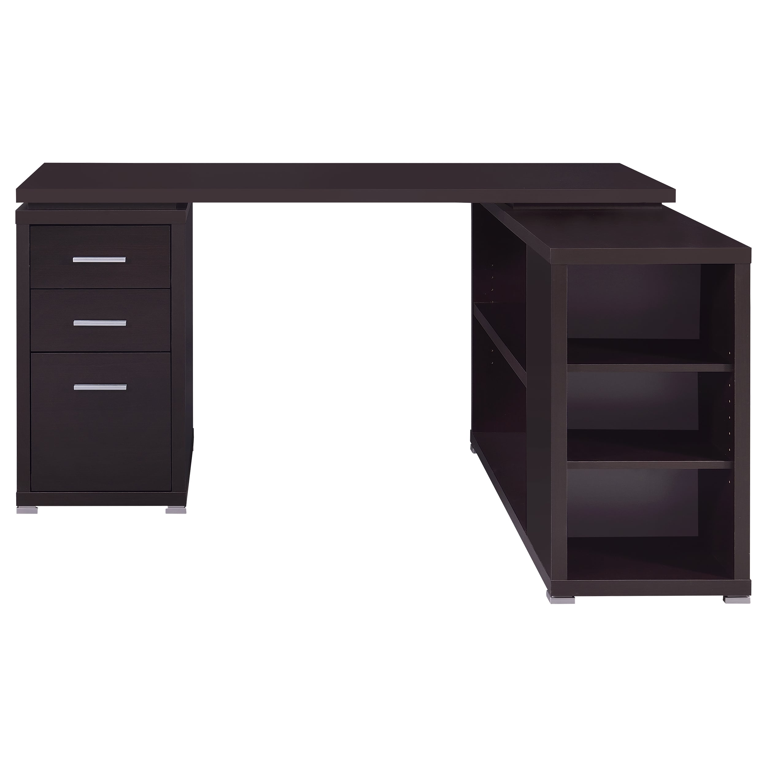60-inch 3-drawer L-Shape Computer Desk