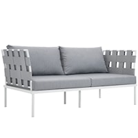 Outdoor Patio Aluminum Loveseat