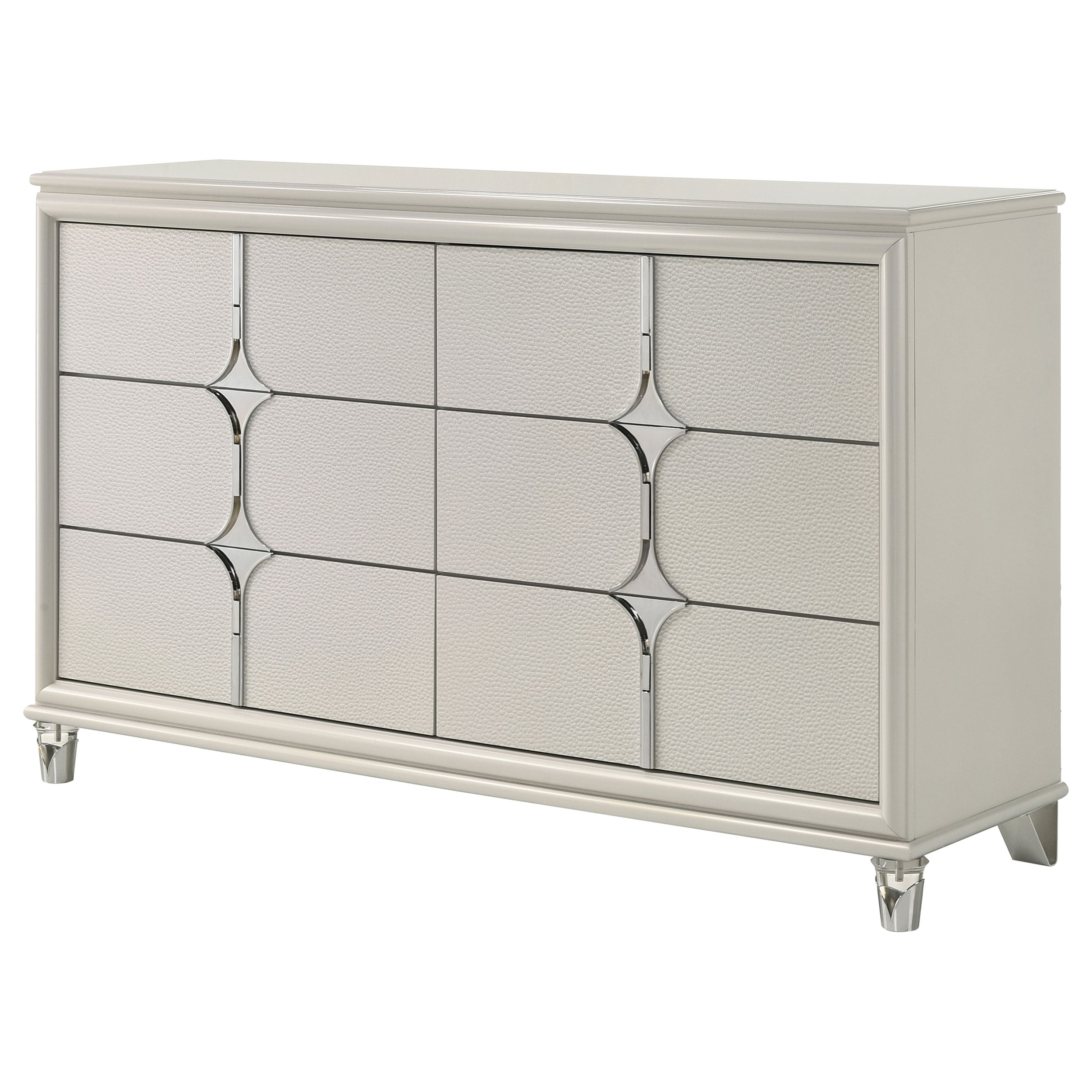 Olivia 6-Drawer Dresser Cabinet