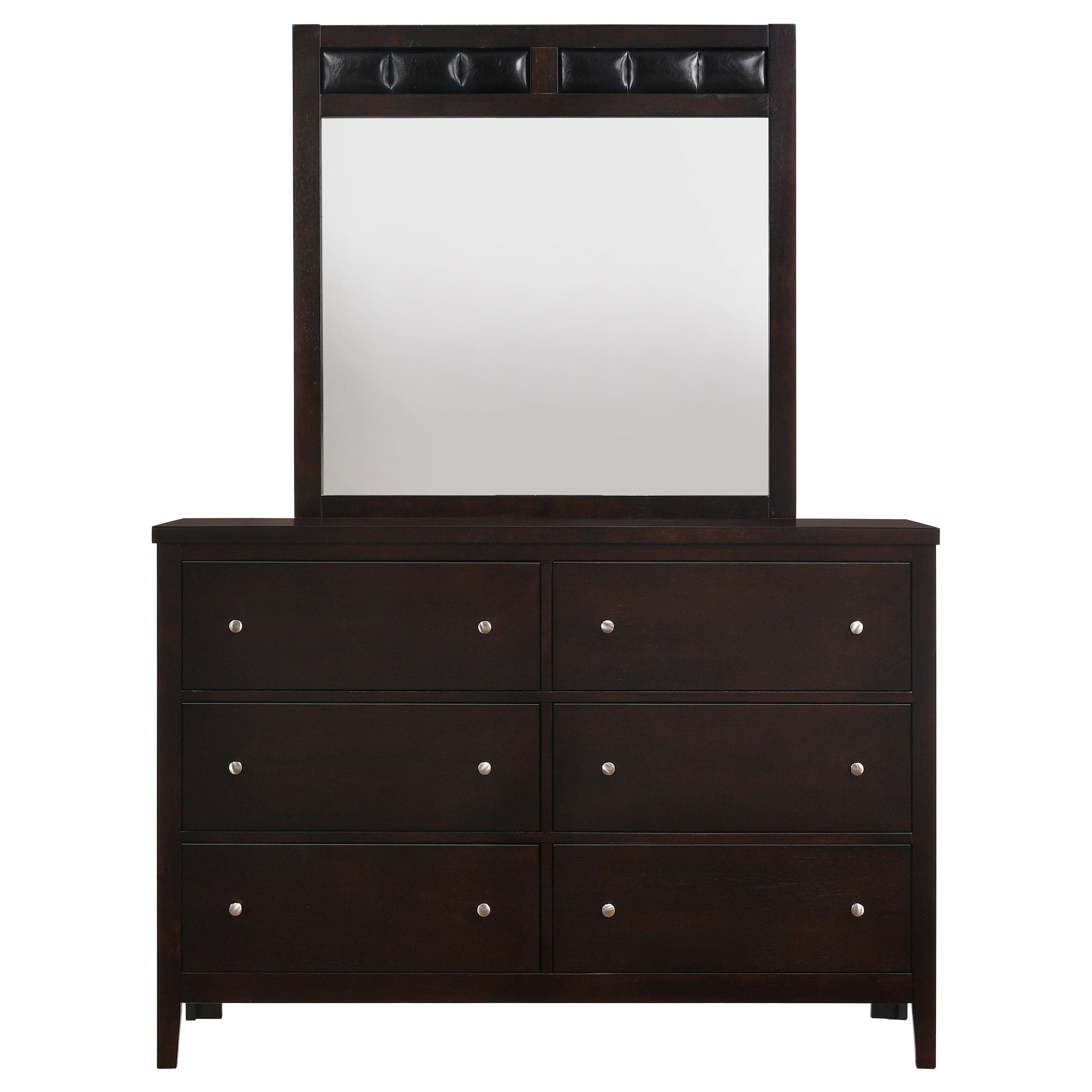 Carlton 6-drawer Dresser w/ Mirror