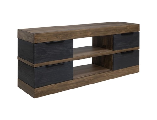 Contemporary 4-Drawer TV Stand