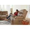 Best Home Furnishings Ryson Space Saver Reclining Console Loveseat