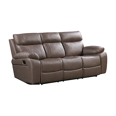 Manual Reclining Sofa and Loveseat Set