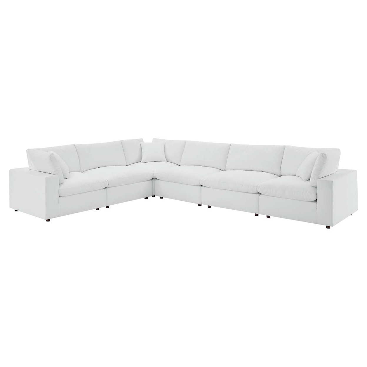 Modway Commix 6-Piece Sectional Sofa