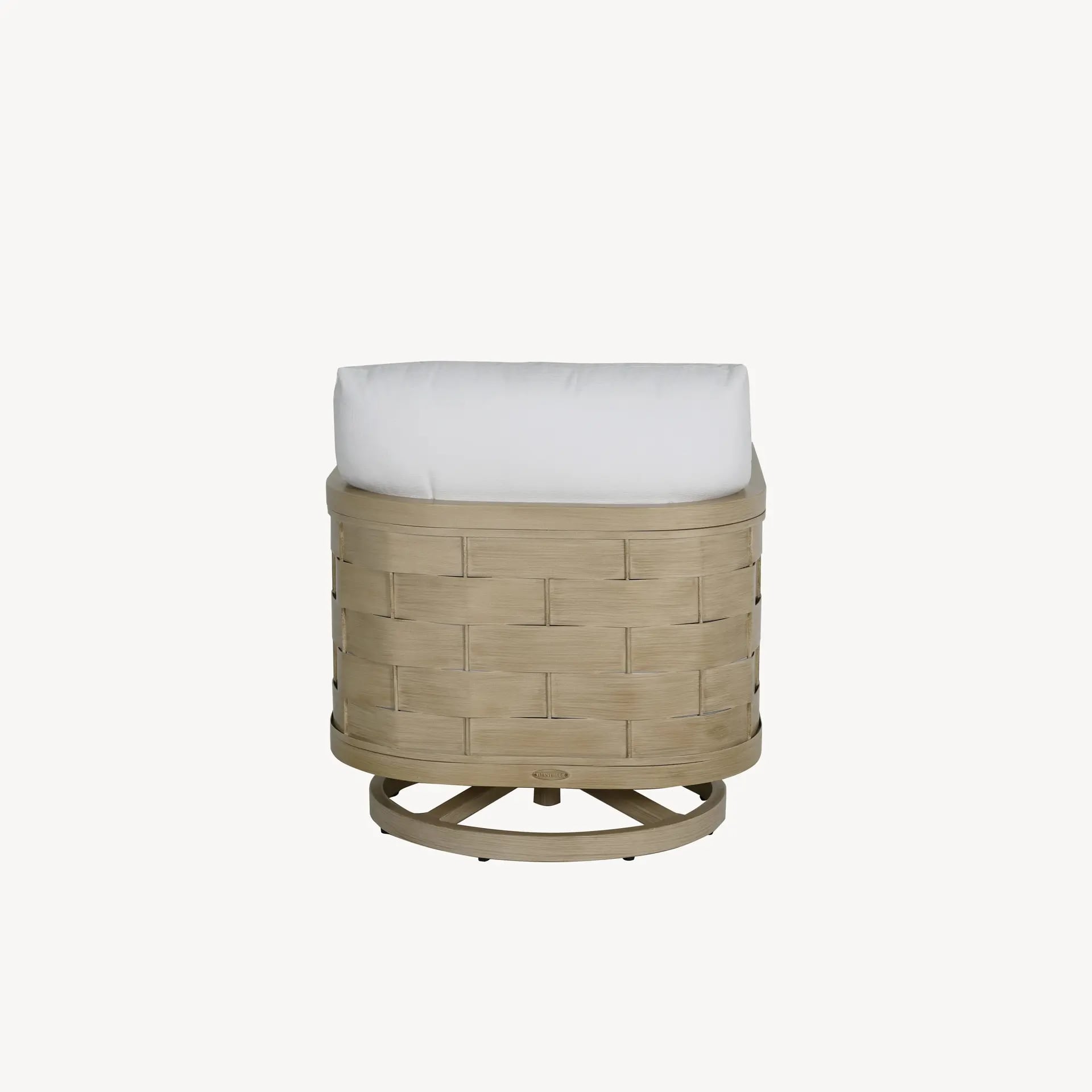 Castelle Biscayne Cushioned Lounge Swivel Rocker