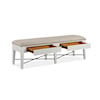 Magnussen Home Heron Cove Dining Upholstered Dining Bench