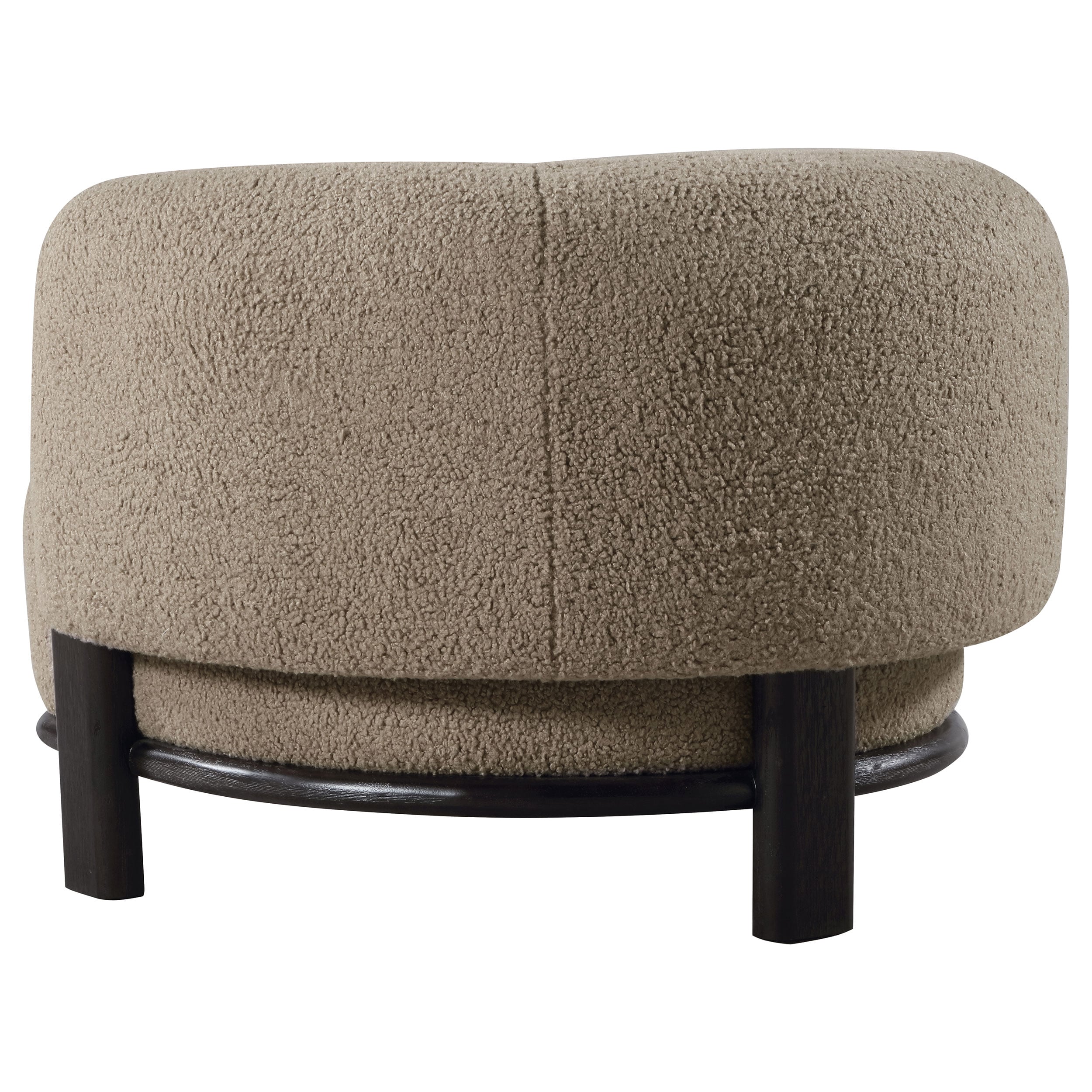 Coaster Lawler Lawler Barrel Back Accent Chair Mushroom
