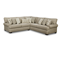 Contemporary 2-Piece Sectional Sofa