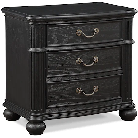 3-Drawer Nightstand