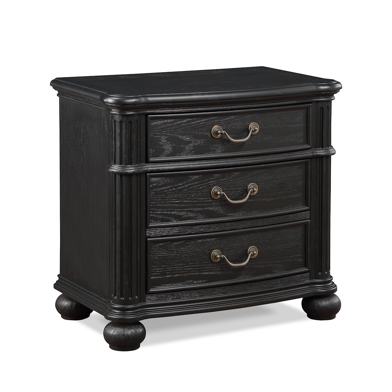 Crown Mark KINGSBURY 3-Drawer Nightstand