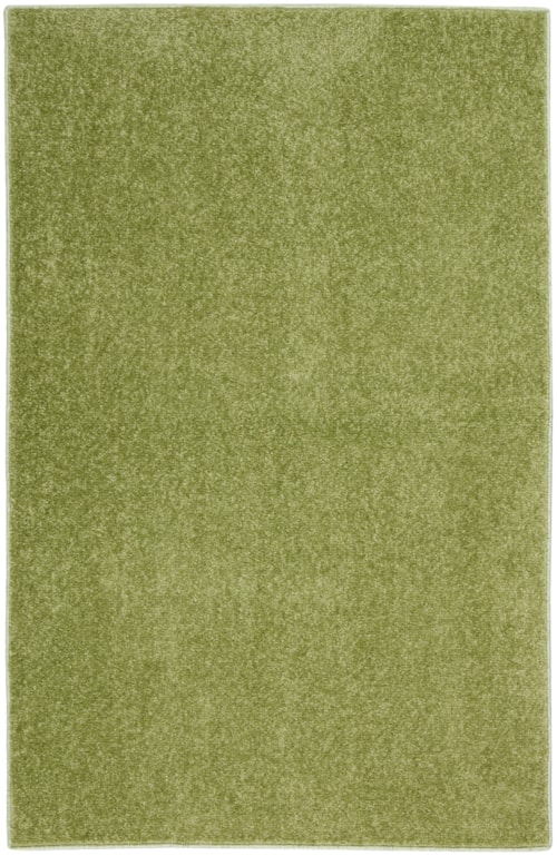 2' x 4' Green Runner Rug