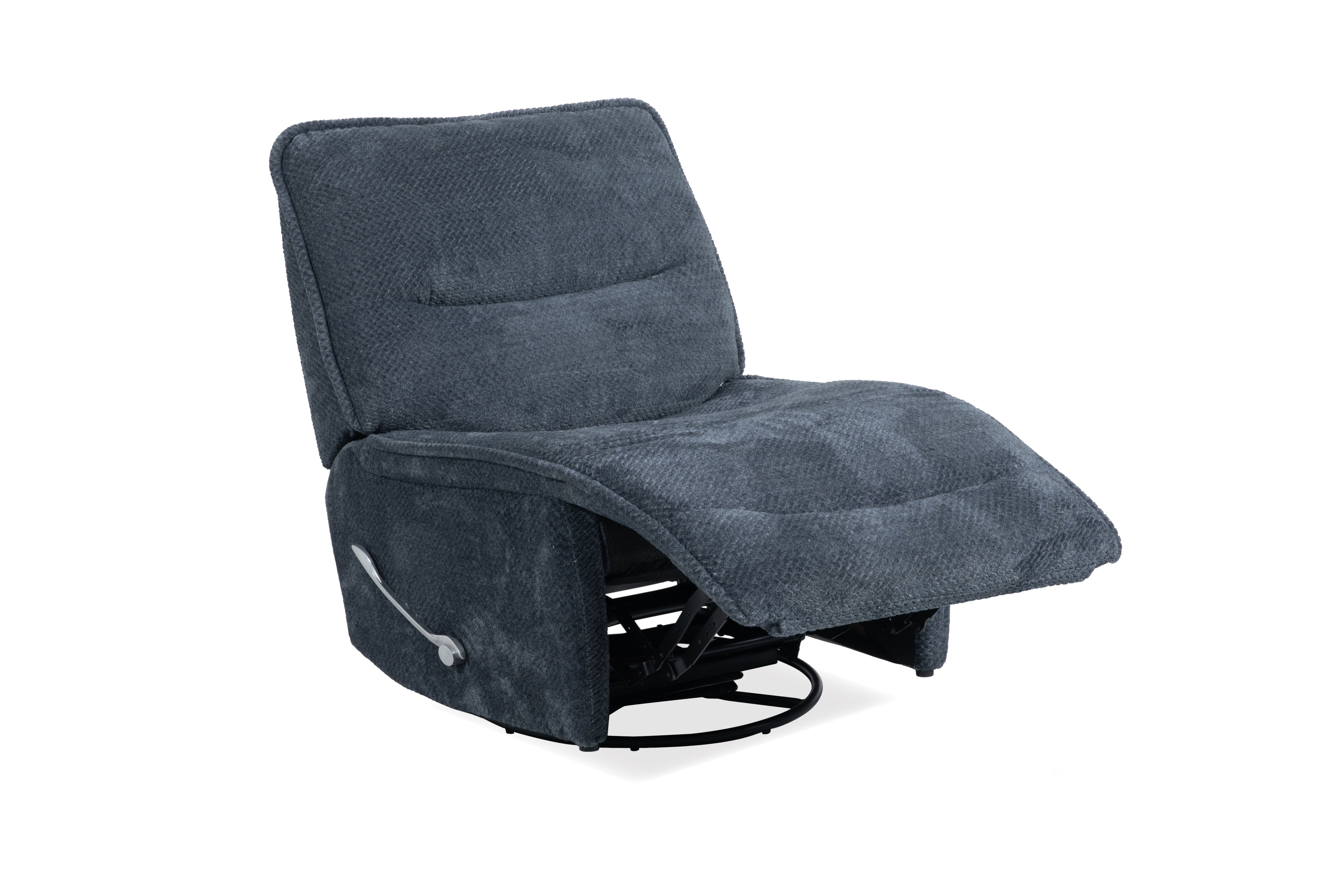 Armless Swivel Glider Recliner