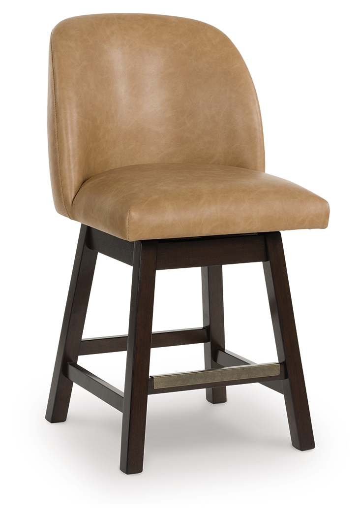 Signature Design by Ashley Neymorton Uph Swivel Barstool