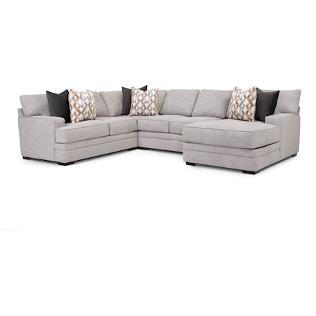 Transitional 6-Piece Configurable Sectional Sofa
