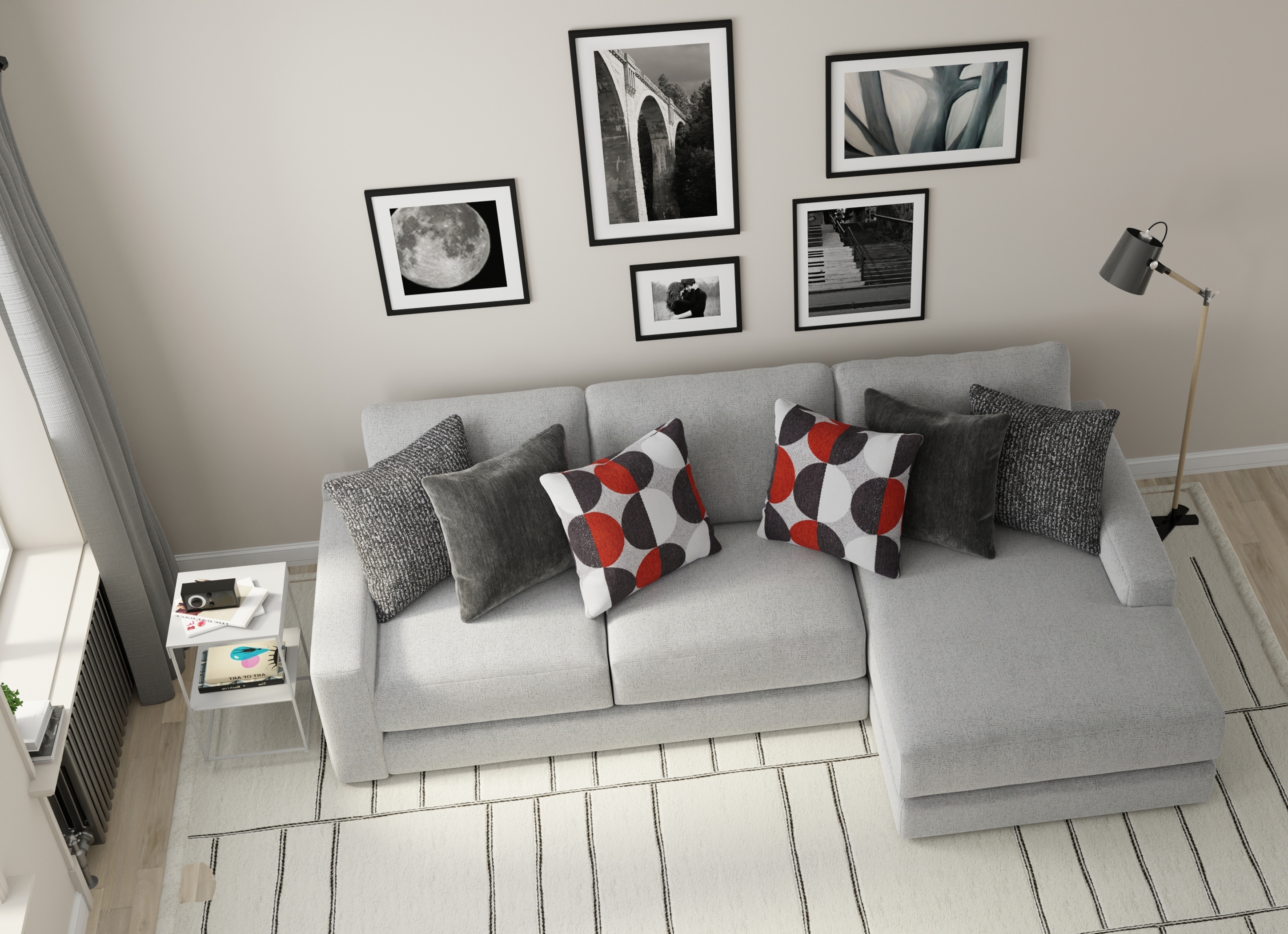 Jackson Furniture Arlo 2-Piece Sectional Sofa with Chaise