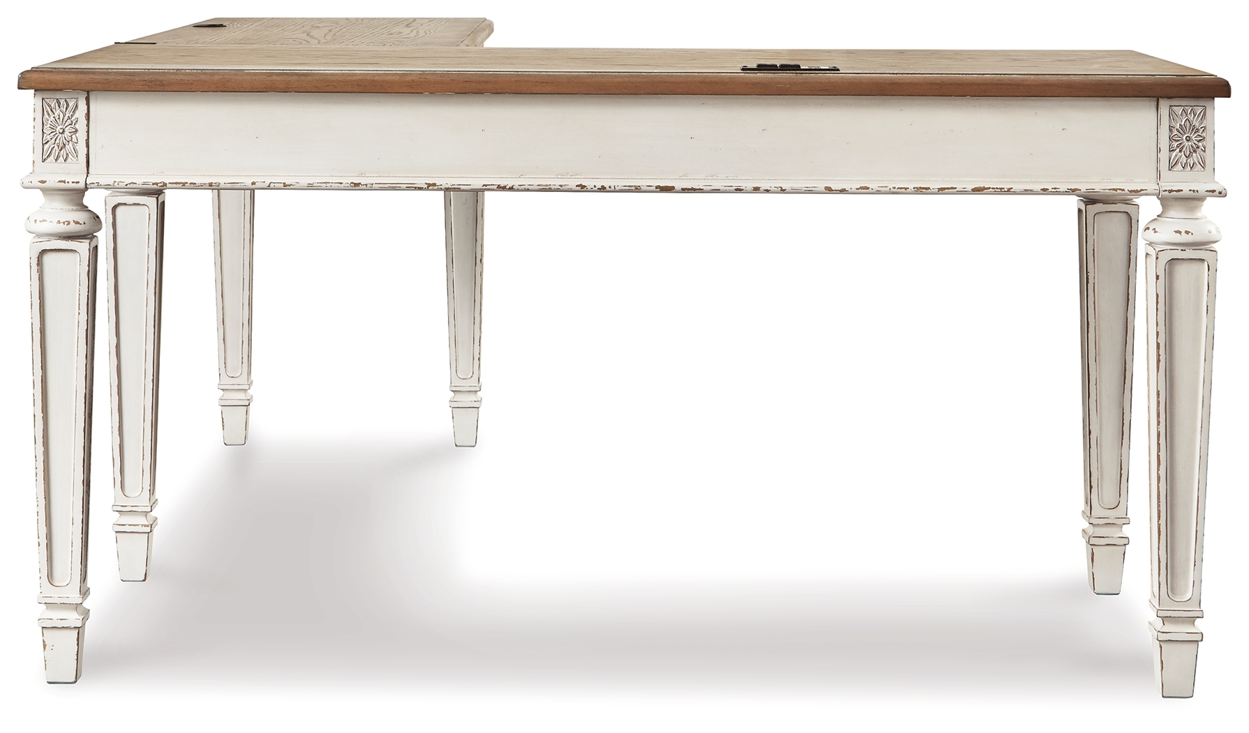 Signature Design by Ashley Realyn Home Office Desk And Bookcase