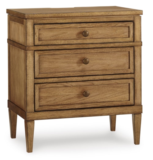 3-Drawer Nightstand