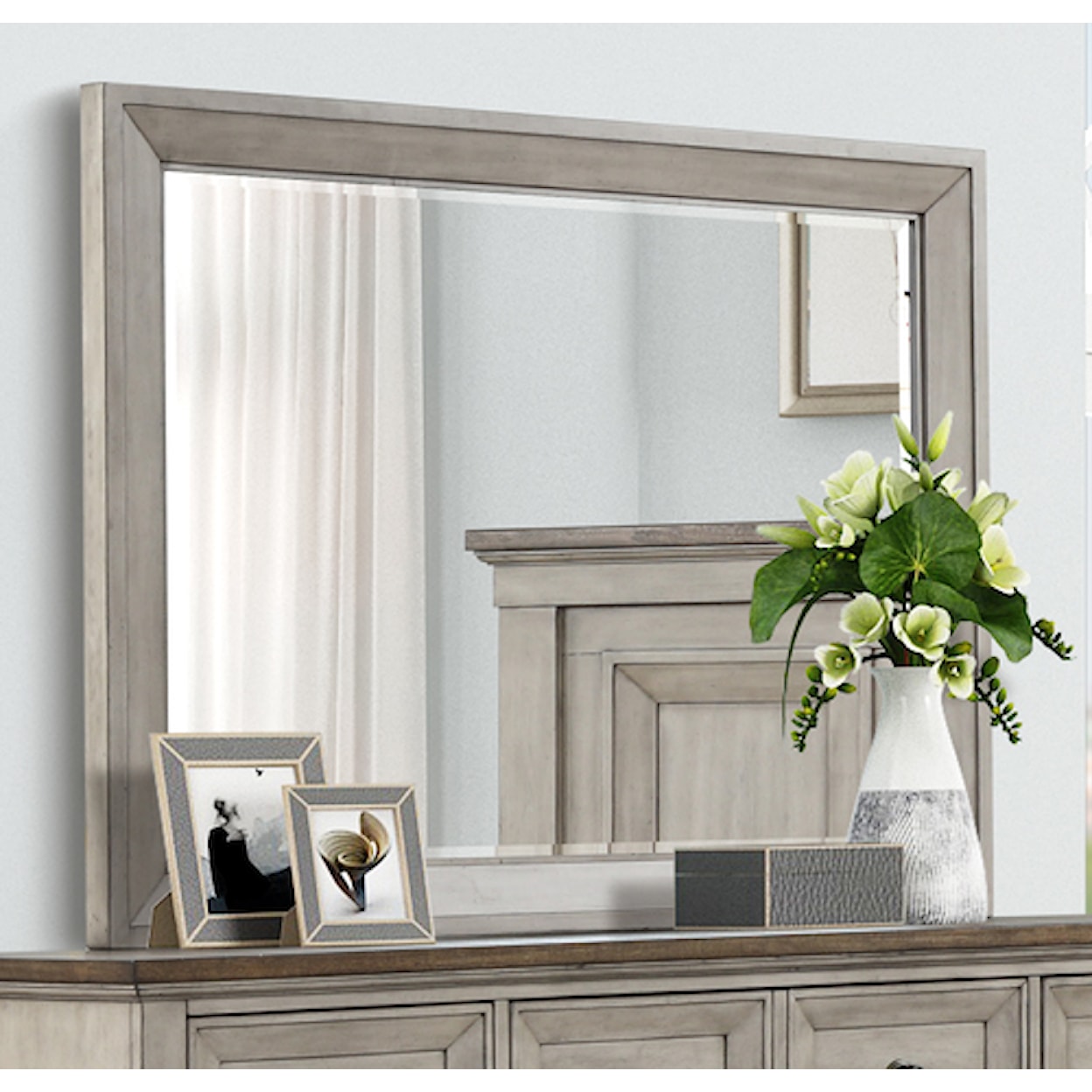 New Classic Furniture Mariana Landscape Mirror