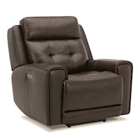 Casual Power Swivel Glider Recliner with USB Ports
