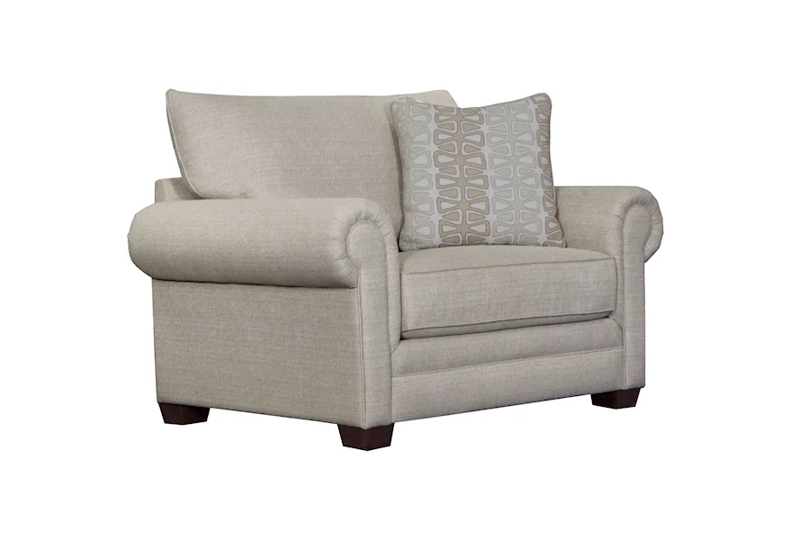 4350 Havana Linen Chair 1/2 by Jackson Furniture at Johnson's Furniture