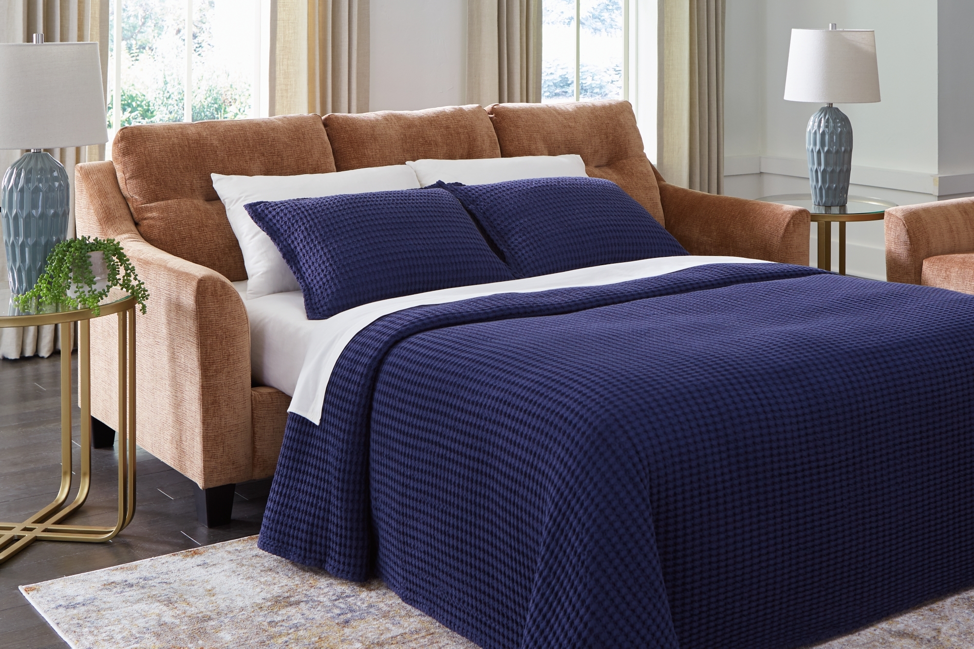 Queen Sofa Chaise Sleeper