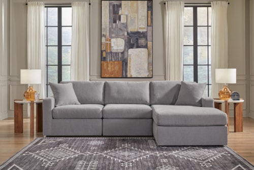 3-piece Sectional With Chaise