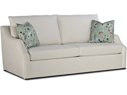 Transitional 2 Over 2 Studio Sofa