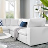 Modway Commix 5-Piece Sectional Sofa