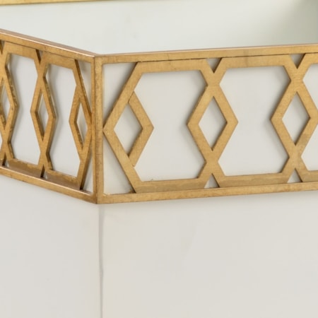 Perkins Planter - White