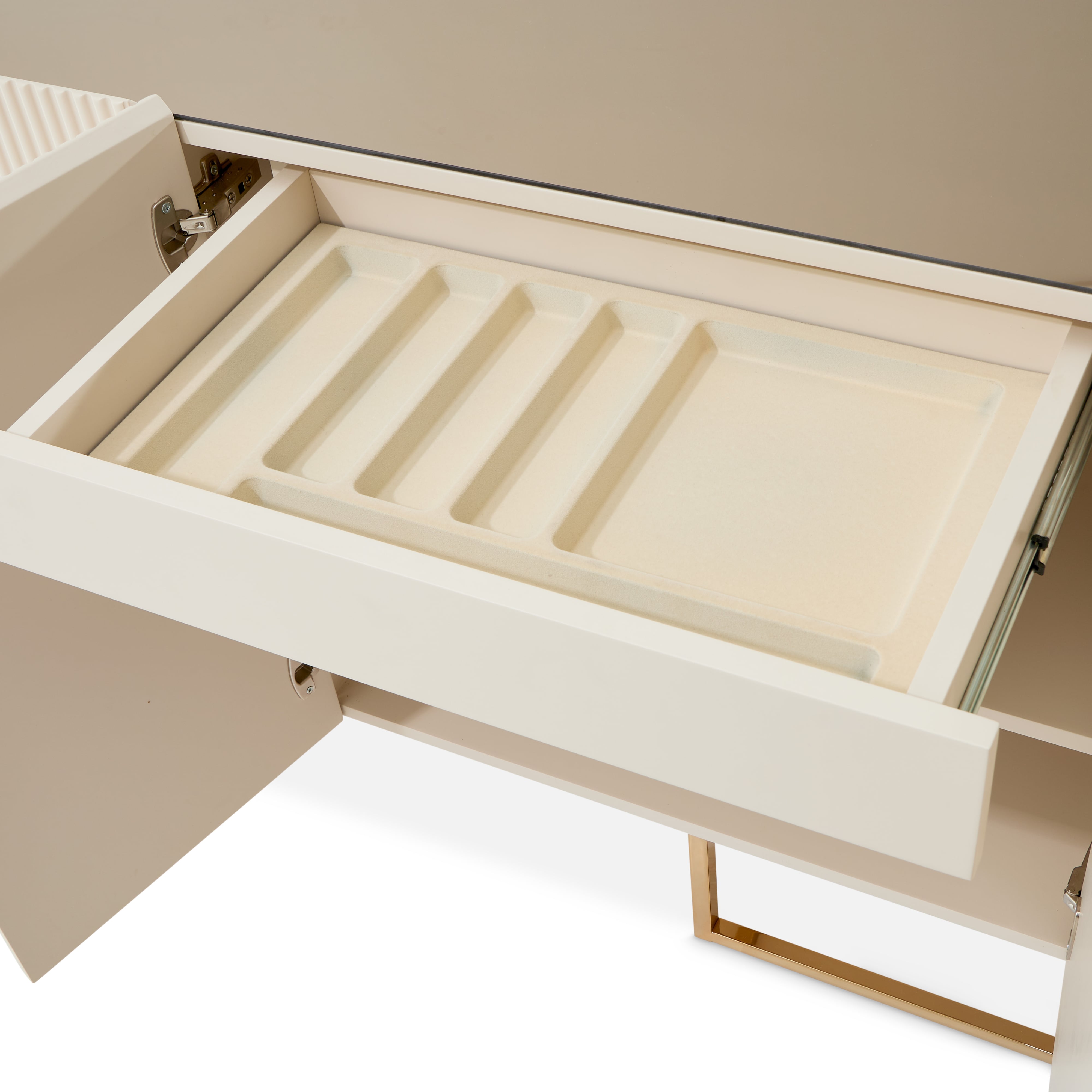 Michael Amini Lisbon Oval Console Table