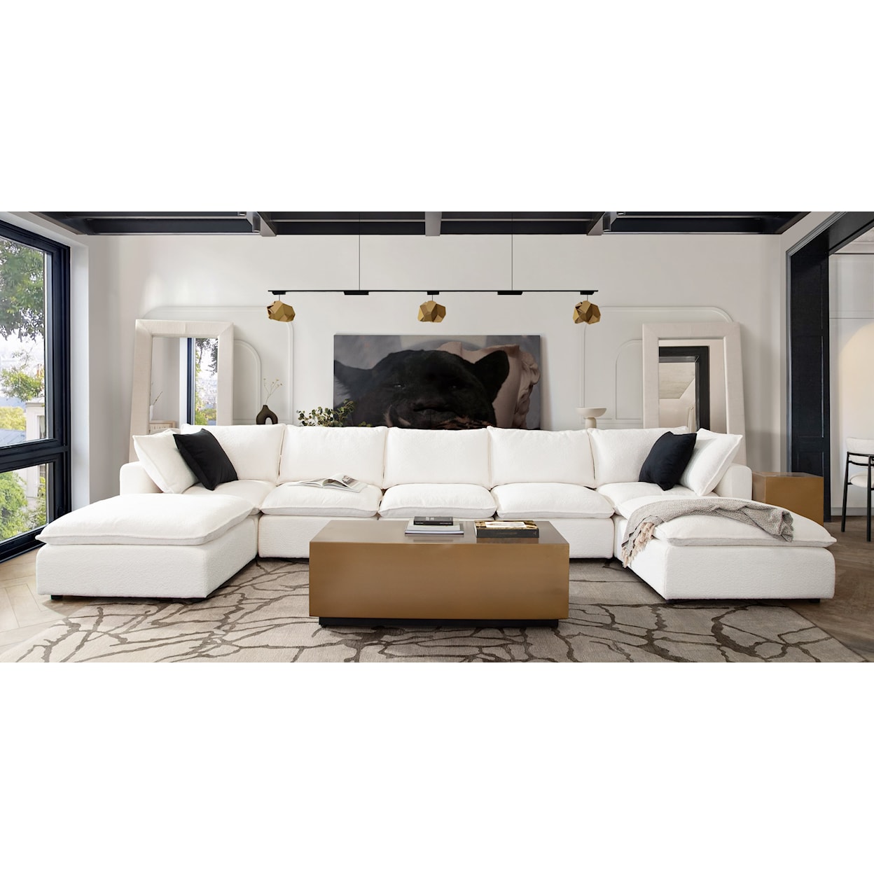 Diamond Sofa Furniture Ivy Sectional