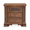 Magnussen Home Lariat Bedroom 3-Drawer Nightstand 