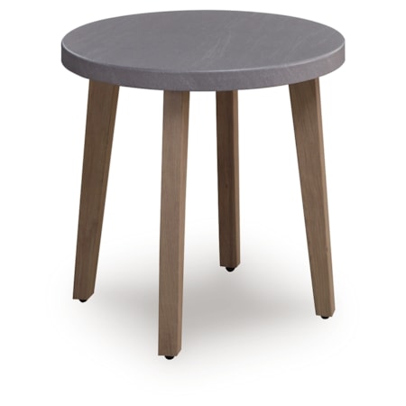 Round End Table
