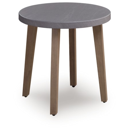 Round End Table