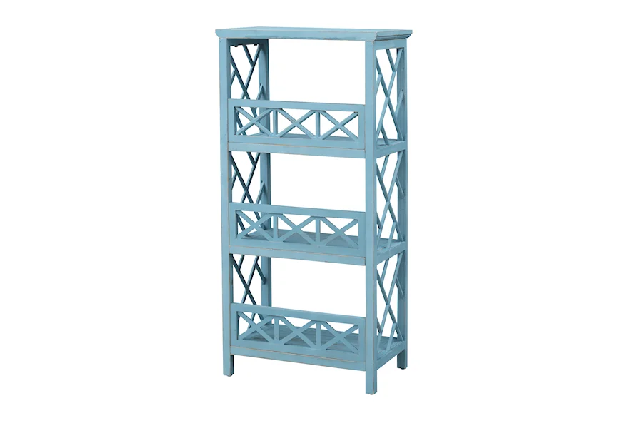 Pieces in Paradise Bookcase by Coast2Coast Home at Fashion Furniture