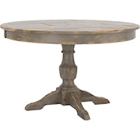 Farmhouse Round Wood Table